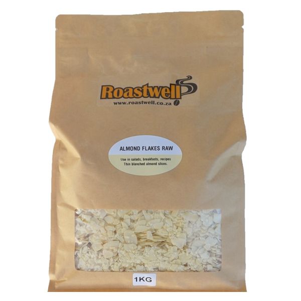 Roastwell Almond Flakes Raw 1kg