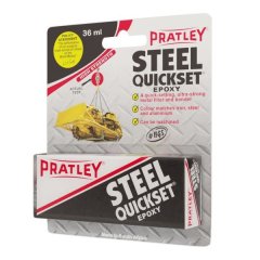 Pratley - Quickset Steel 36ml Per Pack New Package