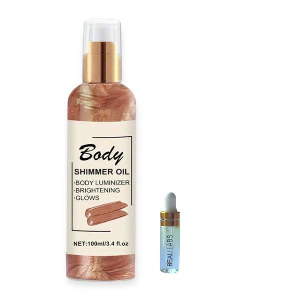 Radiant Glow Glitter Body Lotion - Long-Lasting, Shimmering Finish