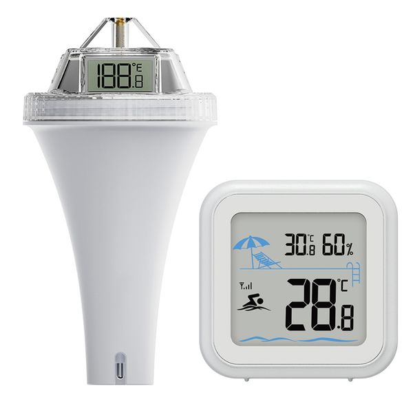 Wireless Smart Pool Thermometer With Waterproof&amp;Accurate Temp Monitor Pond