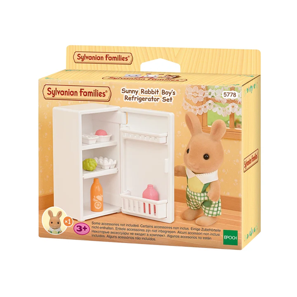Sylvanian Families Sunny Rabbit Boy's Refrigerator Set