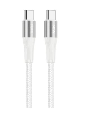 Vidvie CB4038C USB-C to USB-C Cable - 1m 3A Fast Charging- 60W