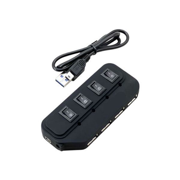 4 Port USB 3.0 HUB Speed With Switch Q-HU150K