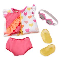 Our Generation 18-Inch Doll Swimsuit Outfit - Love to Swim
