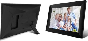 Photo Frame IPS touch screen, auto-rotation, share pictures