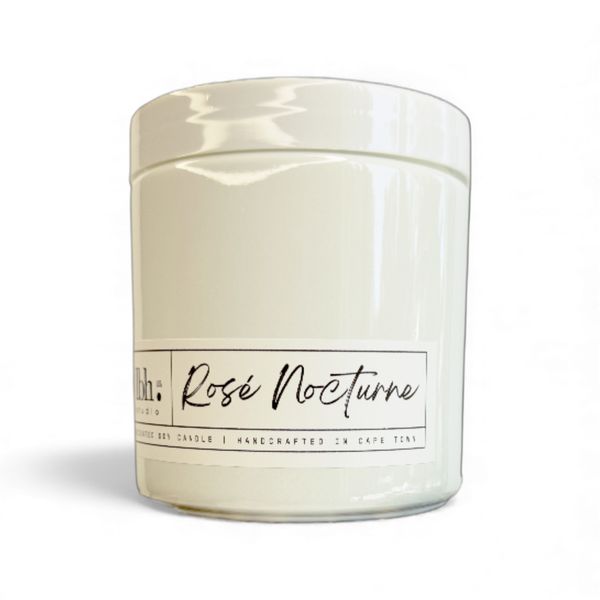 Rosé Nocturne - Rose Petal &amp; Tropical Bloom Double Wick Soy Candle 770g