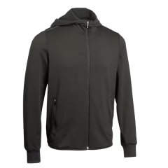 Kalenji Men's warm running jacket - Run 100 Warm - Black