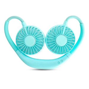 Portable Rechargeable 2000mAh Mini Hands-Free Adjustable Neck Fan