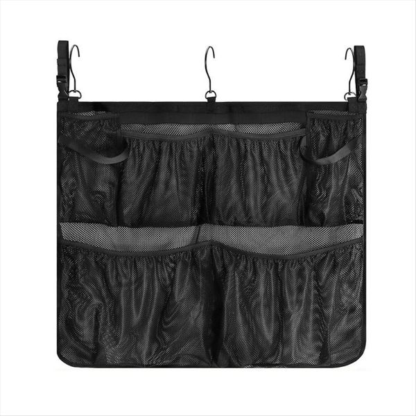 Pool Pouch Pool Toy Bag Mesh Fabric Pool Toy Holder With Buckle Strap