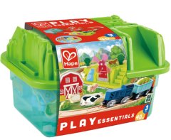 Hape Farmyard Train Bucket Set