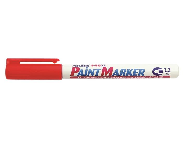 Artline - EK 440 Fine Point Permanent Paint Marker 1.2mm - Red