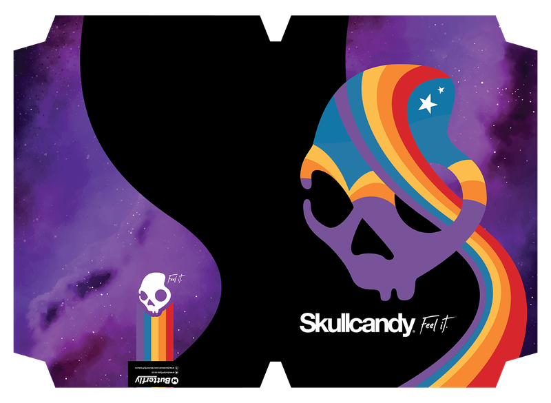Skullcandy Girls A4 Precut Bookcovers (Pack Of 5)