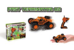 R/C 1/40 2.4GHz 25km/h Mini High Speed Crawler (10cm long) - Orange