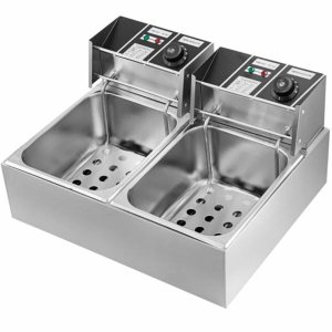 Royal Homeware 12l Electric Deep Fryer - Double Basket