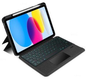 TechZA Wireless Keyboard Case Compatible with Samsung Tab S9 FE+ (12.4 inch