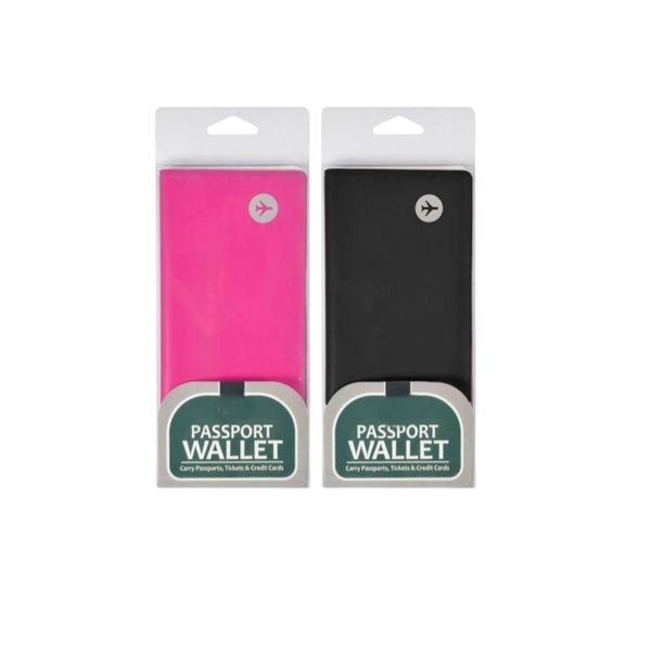 2 Piece Passport Wallet Set - Travel Document Holder