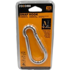 Tokoma 100mm Snap Hook - Travel &amp; Organizing