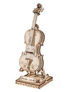 Robotime Cello 3D Wooden Puzzle - 58 Pieces