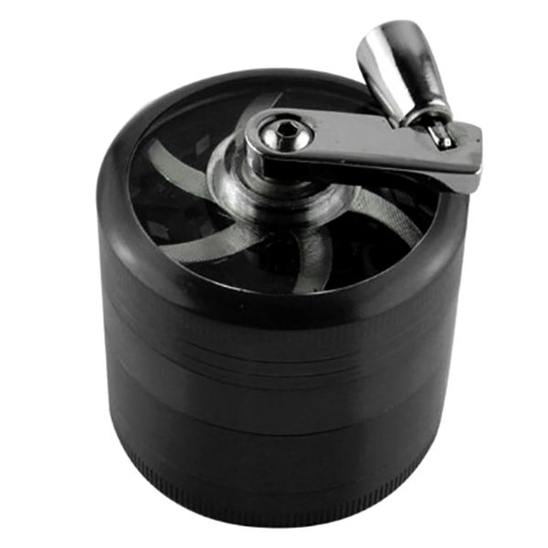 Hand Crank Grinder Spice Grinder Easy Manual Operation Easy Clean Black