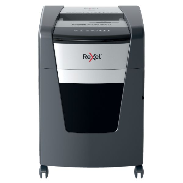 Rexel Momentum Extra XP418+ Jam-free Cross Cut Paper P4 Shredder