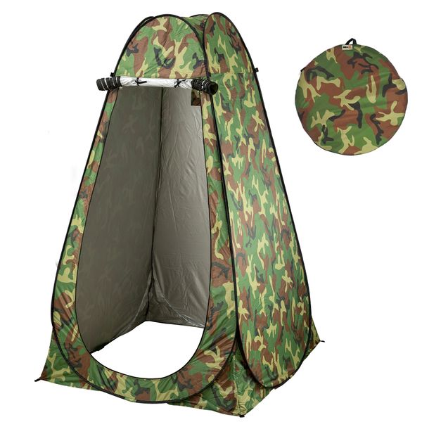 Outdoor Camping Automatic Shower Changing Tent Mobile Toilet - Single 190cmh