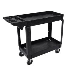 Bestby - 2 Tier Heavy Duty Utility Cart for Workshop/ Warehouse/Factory