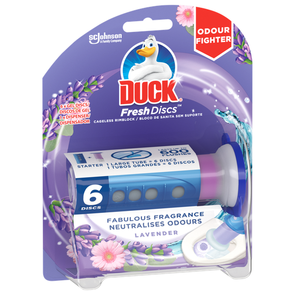 Duck Fresh Discs Lavender Primary 6's