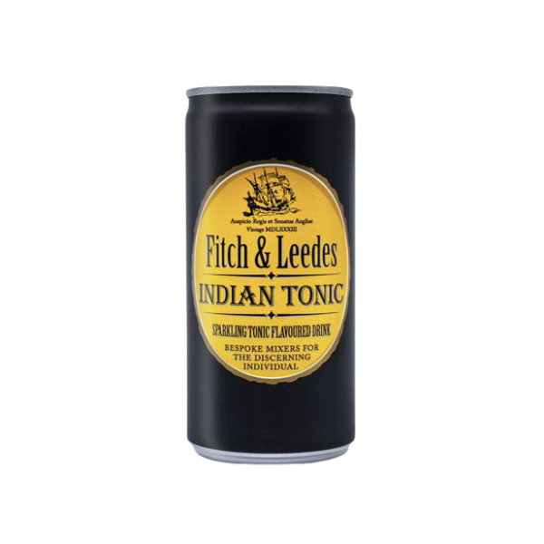 Fitch &amp; Leedes Indian Tonic can 200ml x 24