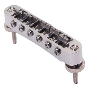 LP Bridge Tune O Matic Bridge Adjustable Chrome Plated Guitar Bridge for Gu