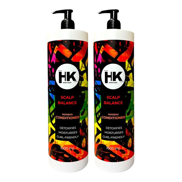 HK Sulphate Free Scalp Balance Rooibos Conditioner 2 x 1L-Hydrates &amp; Soothe