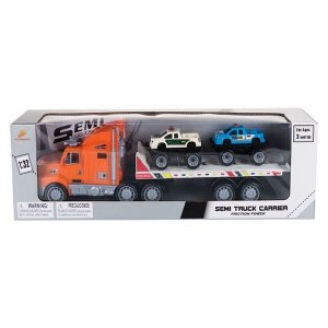Toy Truck - Semi Truck Carrier - 1:32 Scale - 3 Pack