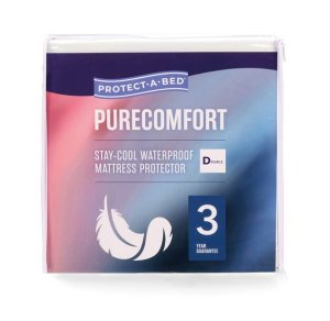 Protect-A-Bed Purecomfort Mattress Protecotor - Double Matress White