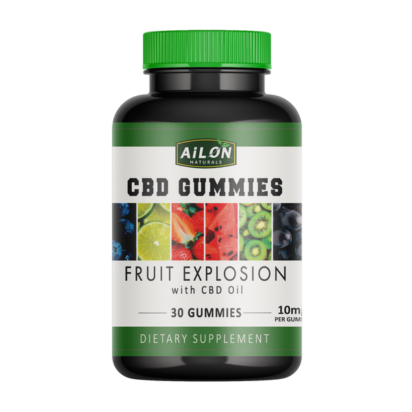CBD Gummies 10mg -Relaxation, Sleep, Stress Relief (30Count)- THC Free,Calm