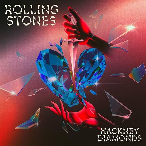 The Rolling Stones - Hackney Diamonds 2LP Clear/Blue Splatter Vinyl Set