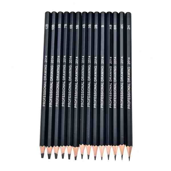 Graphite Sketching Pencils Set For Drawing