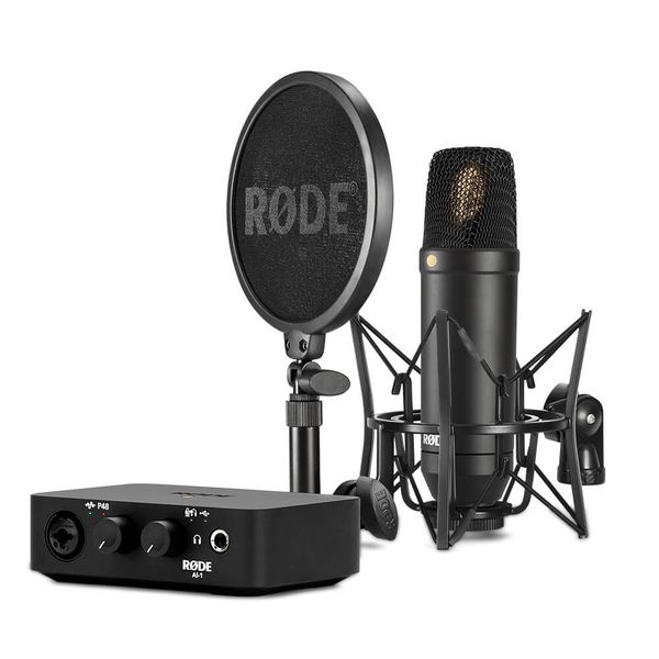 Rode NT1 + Ai-1 Complete Studio Kit With Audio Interface