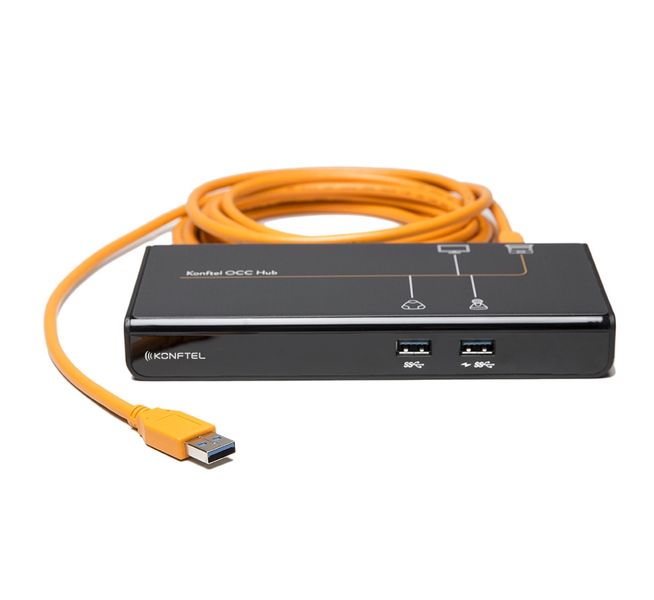 Konftel 55, Konftel Cam 20 and HUB for Video Conferencing Solution
