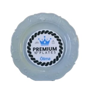 Otima Premium Plastic Party Plates -12 Piece