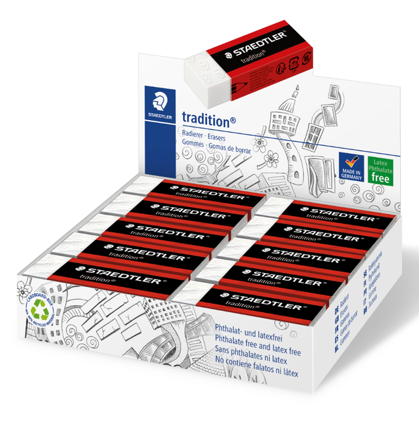 Staedtler Tradition 526T20 Eraser - Box of 20