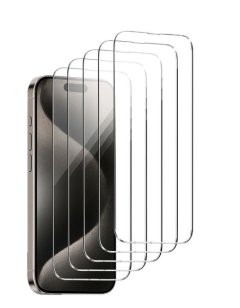 5x Tempered Glass Screen Protector for iPhone 13