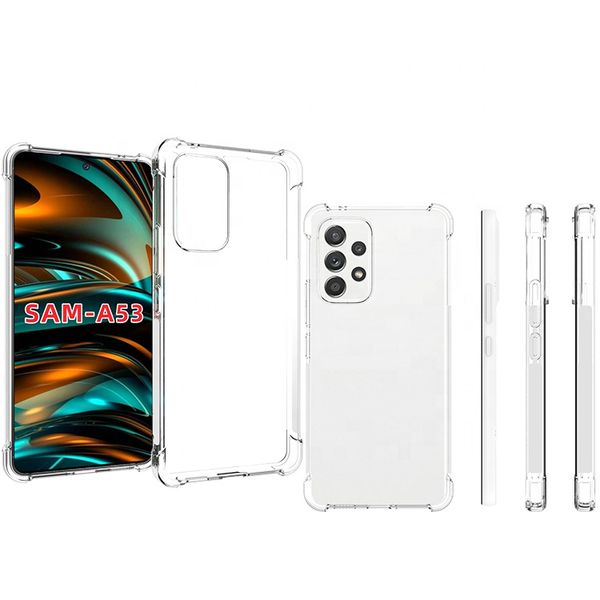 Shockproof TPU Clear Pouch Gel Case for Samsung Galaxy S22 Ultra