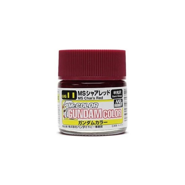 2 x Mr Color MR-UG11 MS Char'S Red