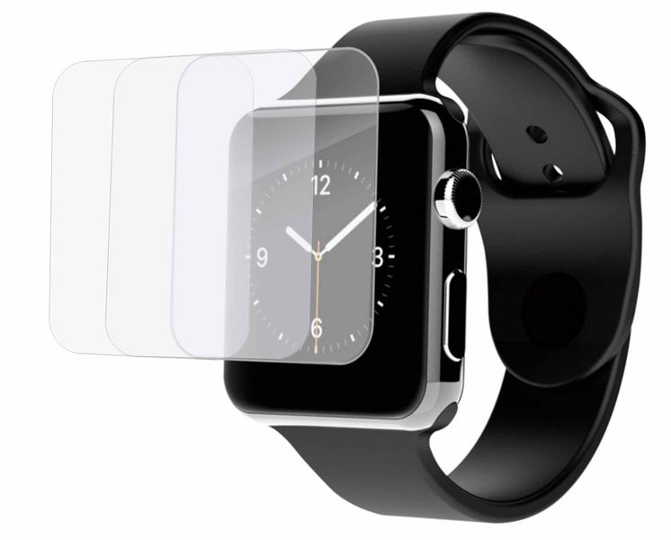 38mm TPU Clear Film Screen Protector For Apple Watch Series 3/2/1 Pack of 3