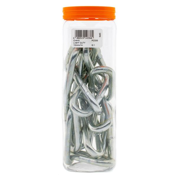 FORT KNOX Chain Light Duty 10mm x 1m Q:1 PC055