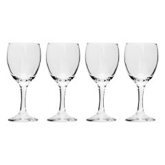 Regent Stemmed Wine Glass 4 Pack, (250Ml)