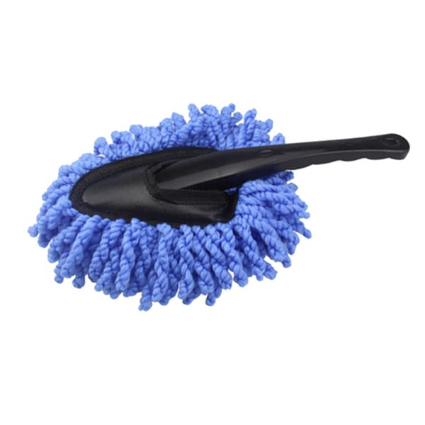 Car Wax Brush Microfiber Blue
