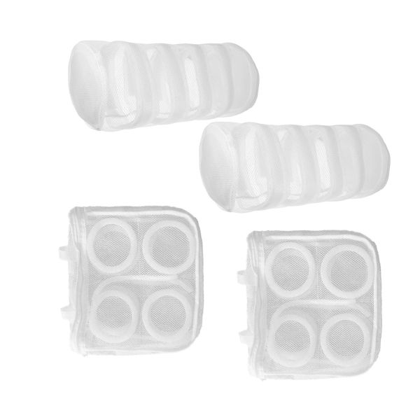 4 Pieces Shoes Wash Bags Mesh Cleaning Bags Laundry Bags For Sneaker Socks