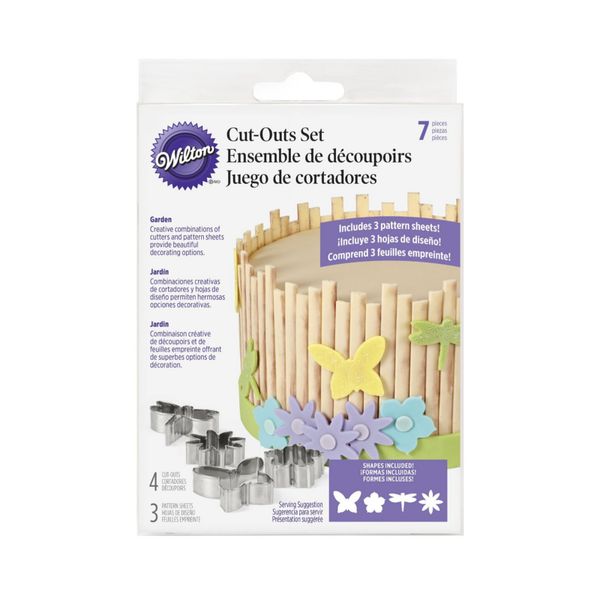Wilton Button Flower Fondant Gum Paste Cut Press Set Cake Decorating