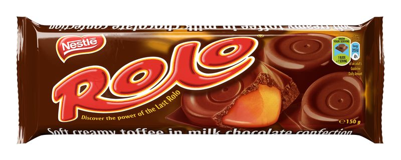 Nestl Rolo Milk Toffee Chocolate 150g Slab
