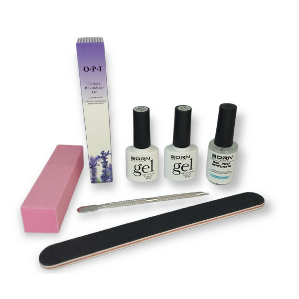 UV Gel Nail Polish Top-Up Kit - 7 Piece